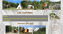 Desktop Screenshot of les-cadichons.com